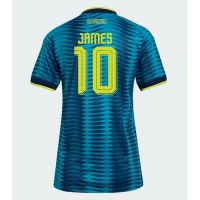 Camiseta Colombia James Rodriguez #10 Segunda Equipación Replica Mundial 2026 para mujer mangas cortas